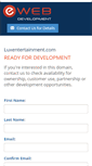Mobile Screenshot of luxentertainment.com